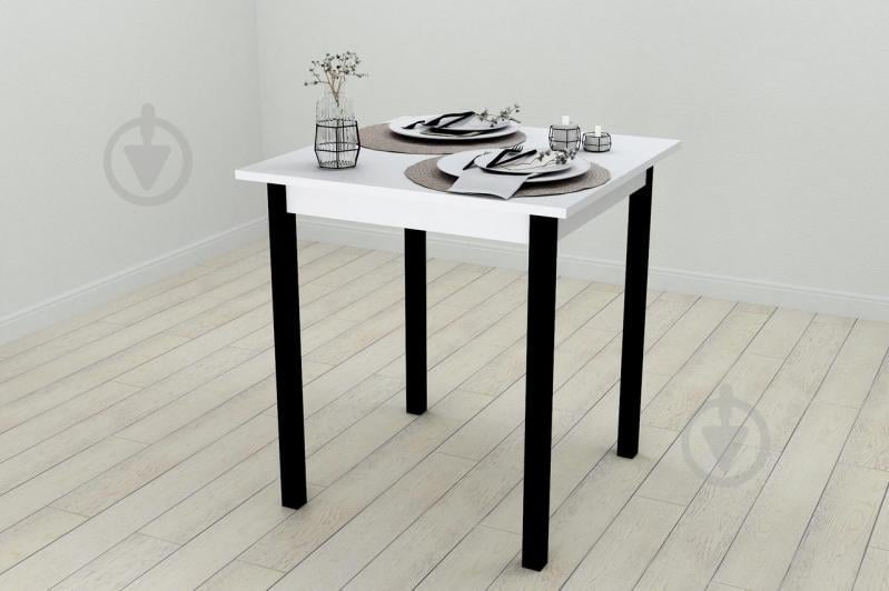 Стол кухонный Ferrum-decor Диего 75x70x70 Черный ДСП Белое 16мм (DIE0008) Стол кухонный Ferrum-decor Диего 75x70x70 Черный ДСП Белое 16мм (DIE0008)