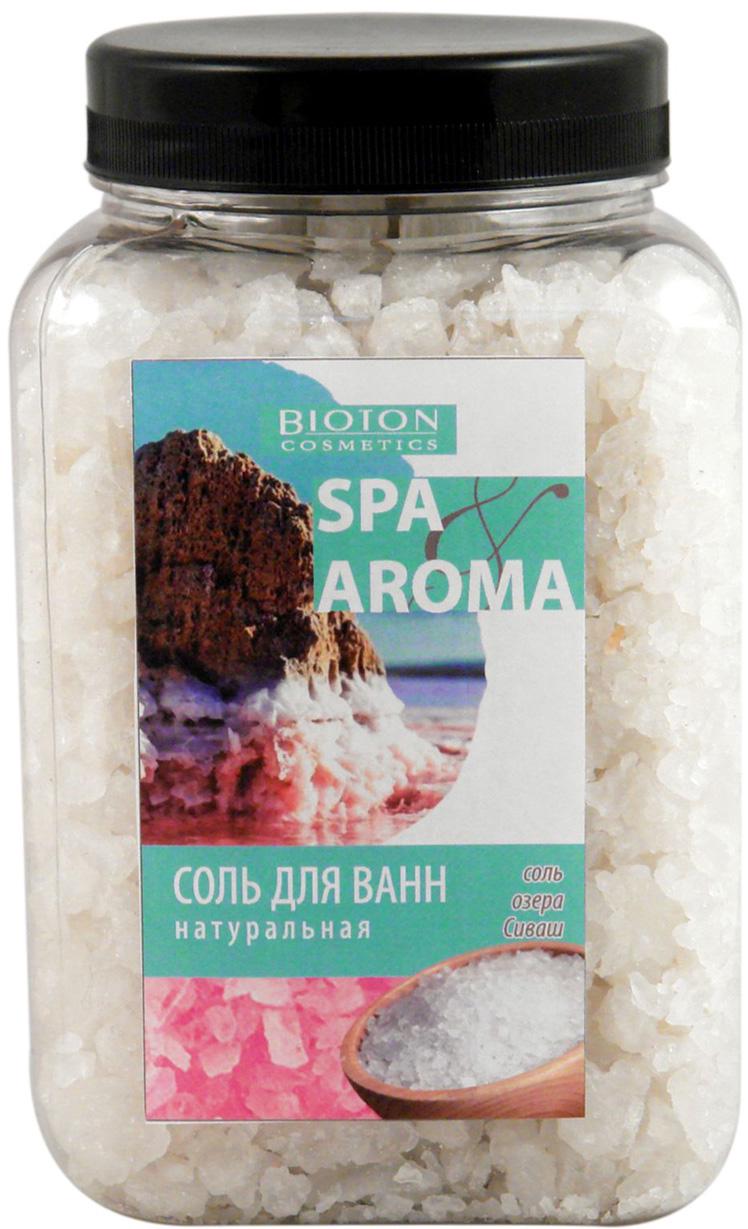 Сіль морська для ванн Bioton Cosmetics Spa&Aroma натуральна сіль озера Сиваш 750 г (10408)