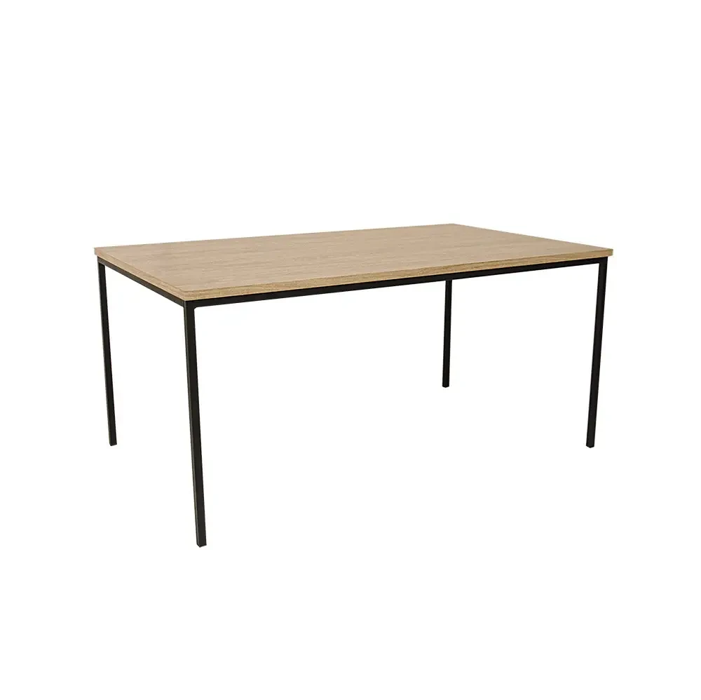 Обеденный стол LOFT FS485 для кухни и столовой Черный (3075772651)