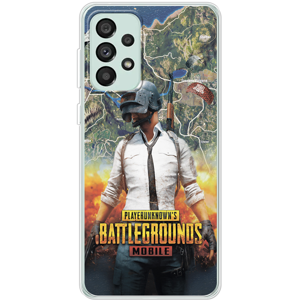 Чехол BoxFace Samsung Galaxy A73 5G (A736) PUBG Mobile Прозрачный силикон (44139-up2309-44139)