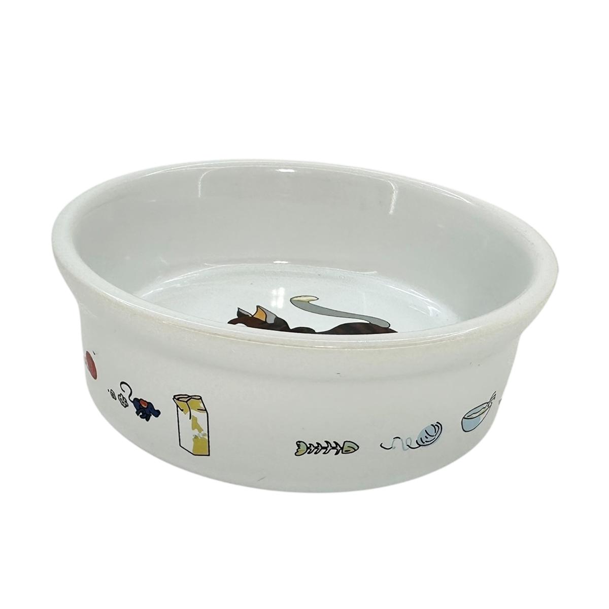 Миска для котов Trixie керамическая 0,2 л 11,5 см Белый - фото 2 Миска для котов Trixie керамическая 0,2 л 11,5 см Белый - фото 2