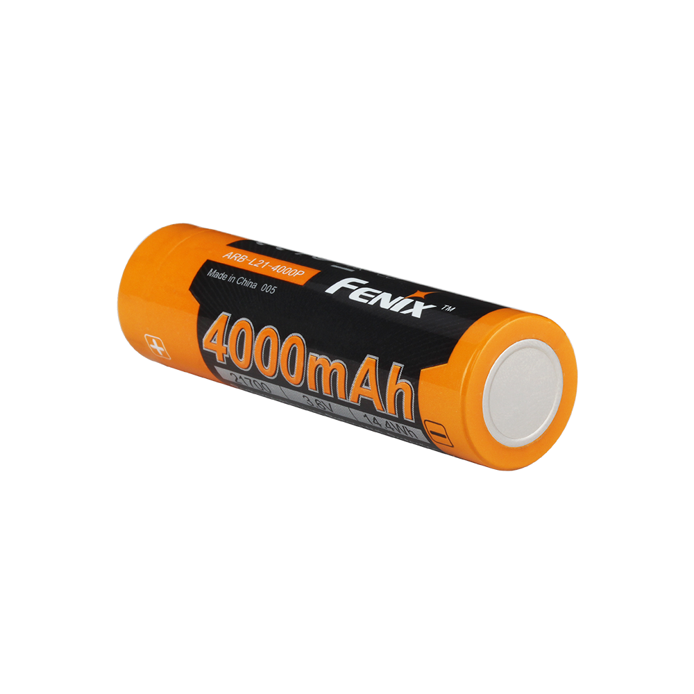 Аккумуляторная батарея Fenix ARB-L21-4000P 21700 4000 mAh 3.6В (30241355) - фото 5 Аккумуляторная батарея Fenix ARB-L21-4000P 21700 4000 mAh 3.6В (30241355) - фото 5
