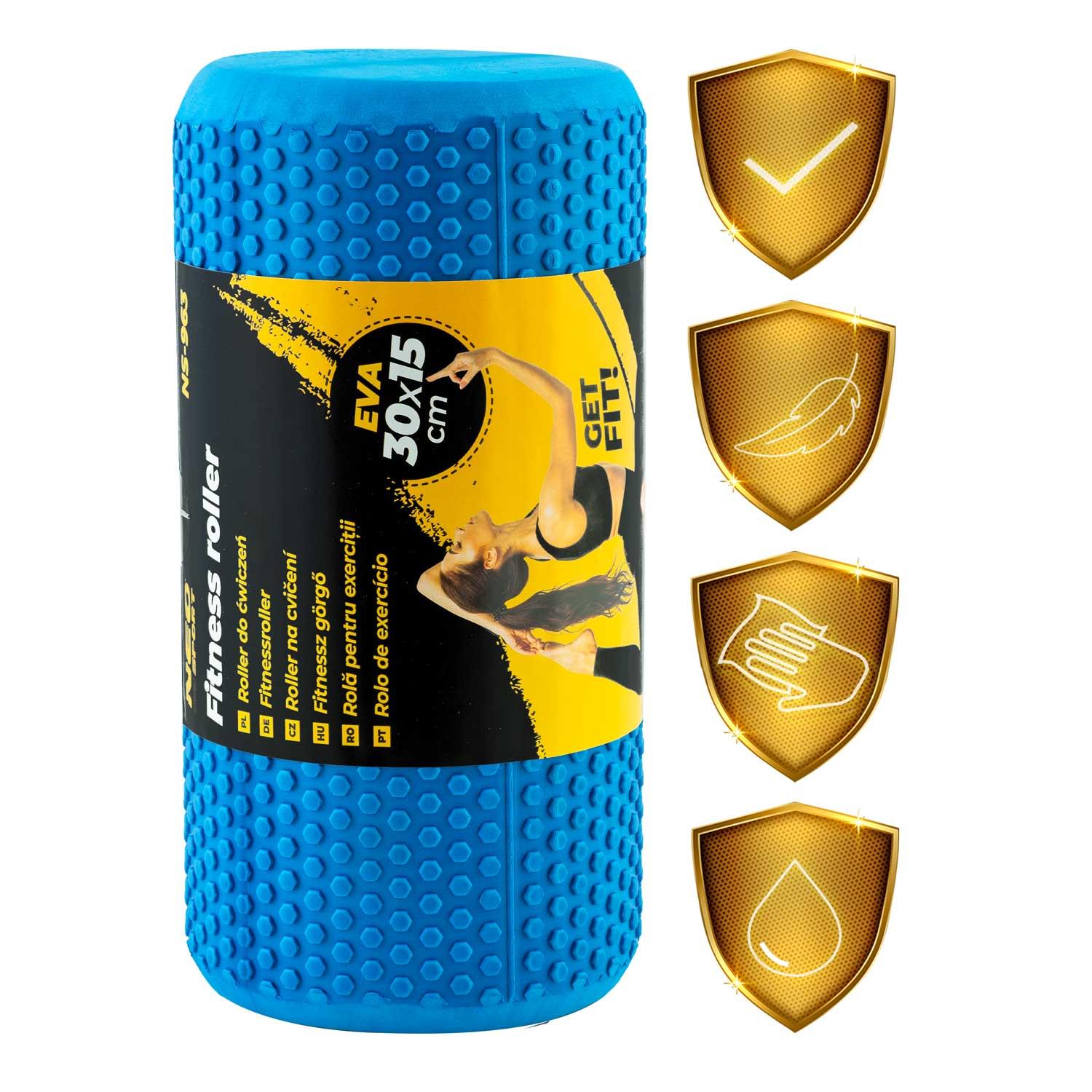 Валик для тренировок EVA NS-963 Голубой - фото 8