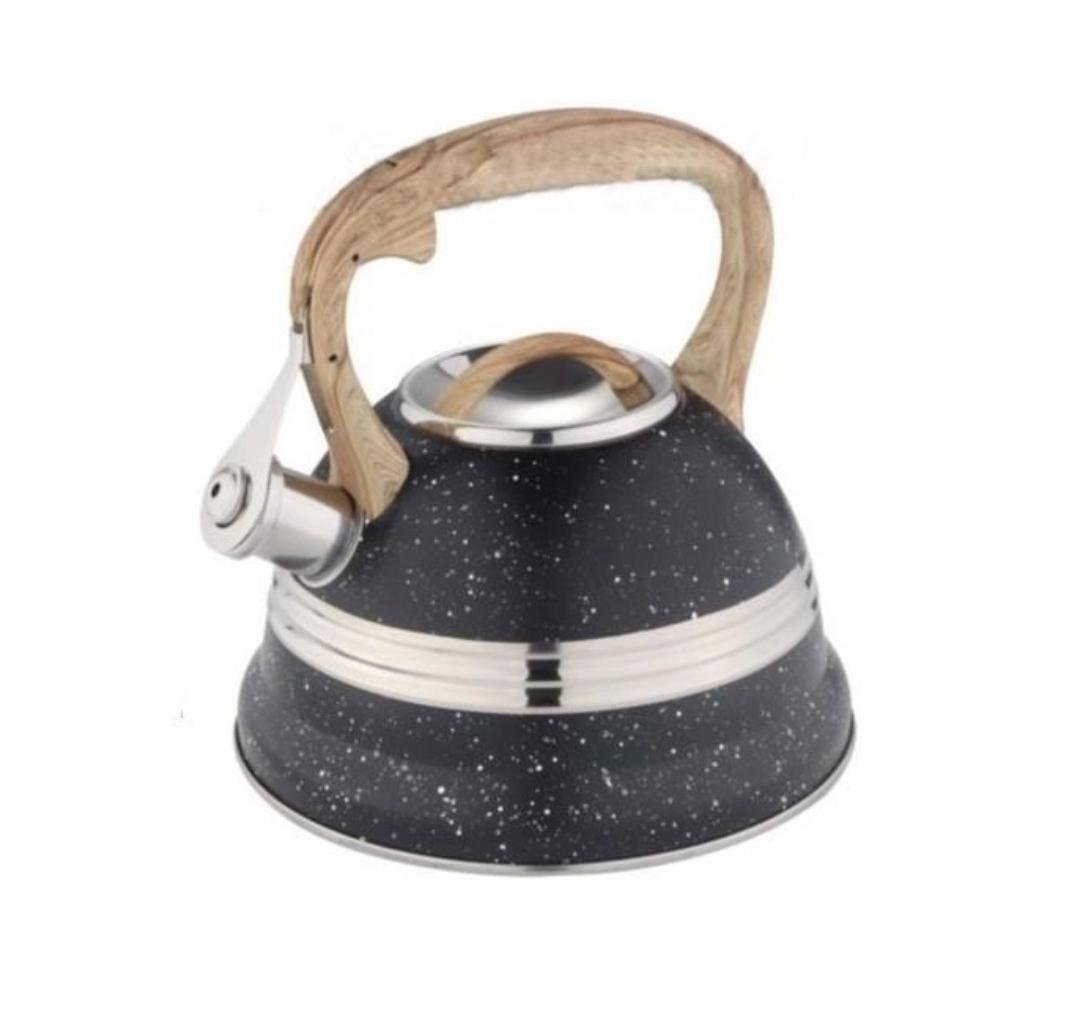 Чайник Edenberg 8808b со свистком нержавеющая сталь 3 л (14538712) - фото 1