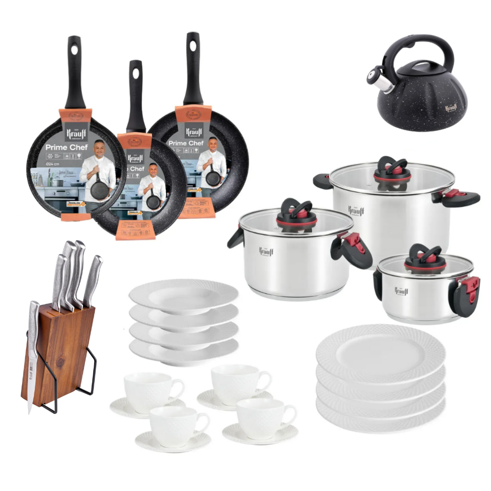 Набір посуду Krauff Кухонний максимум 30 пр. (55-333-508)