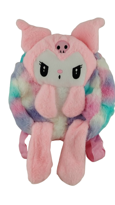 Игрушка-рюкзак плюшевая Куроми Sanrio 30 см Розовый (000085)