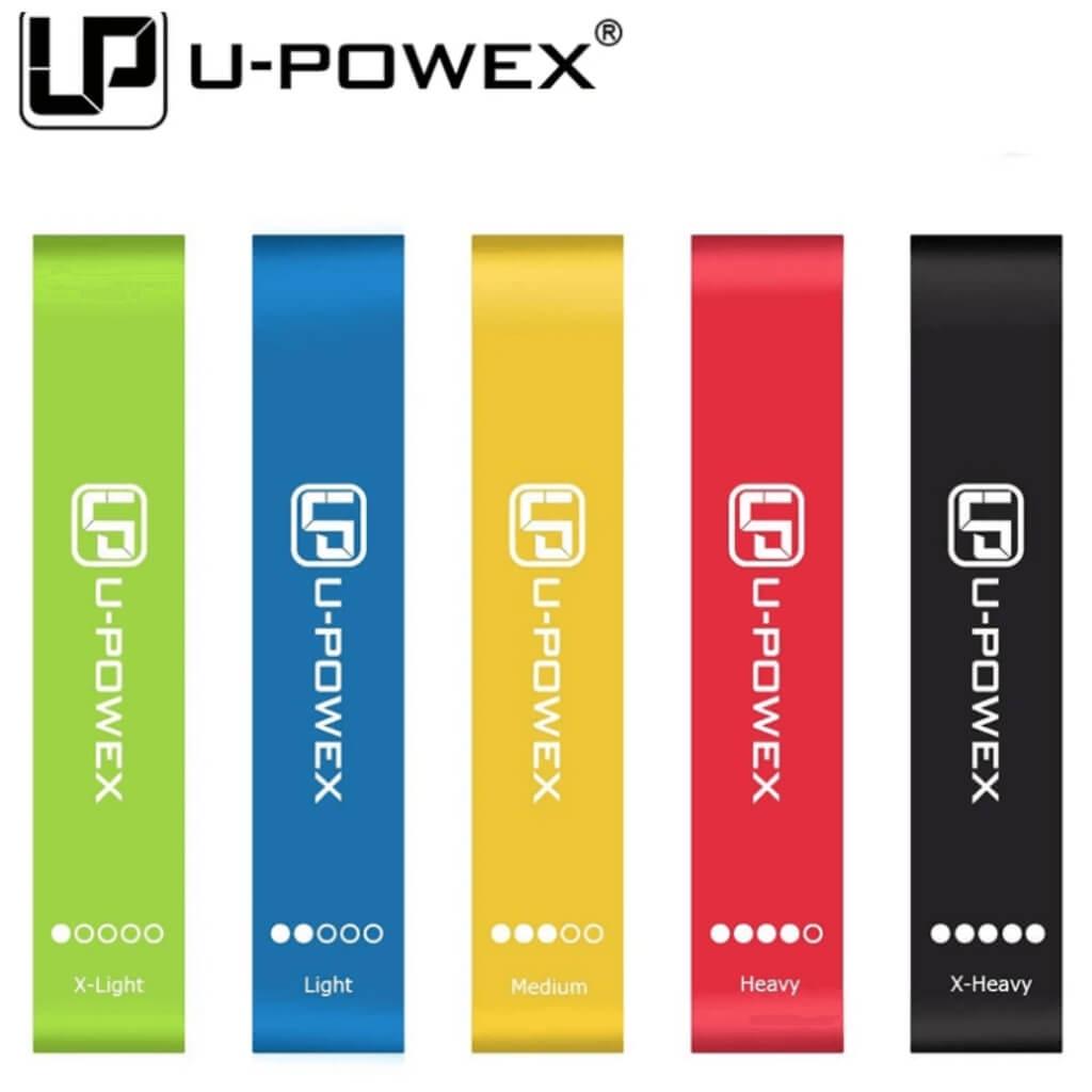 Набор фитнес-резинки для фитнеса U-Powex 5 лент и чехол в упаковке - фото 4 Набор фитнес-резинки для фитнеса U-Powex 5 лент и чехол в упаковке - фото 4