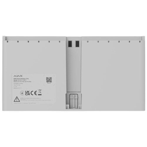 Аккумулятор Ajax EN54 Internal Battery 7,4V 10 Ач для Fire Hub/Fire Rex Белый (30836039)