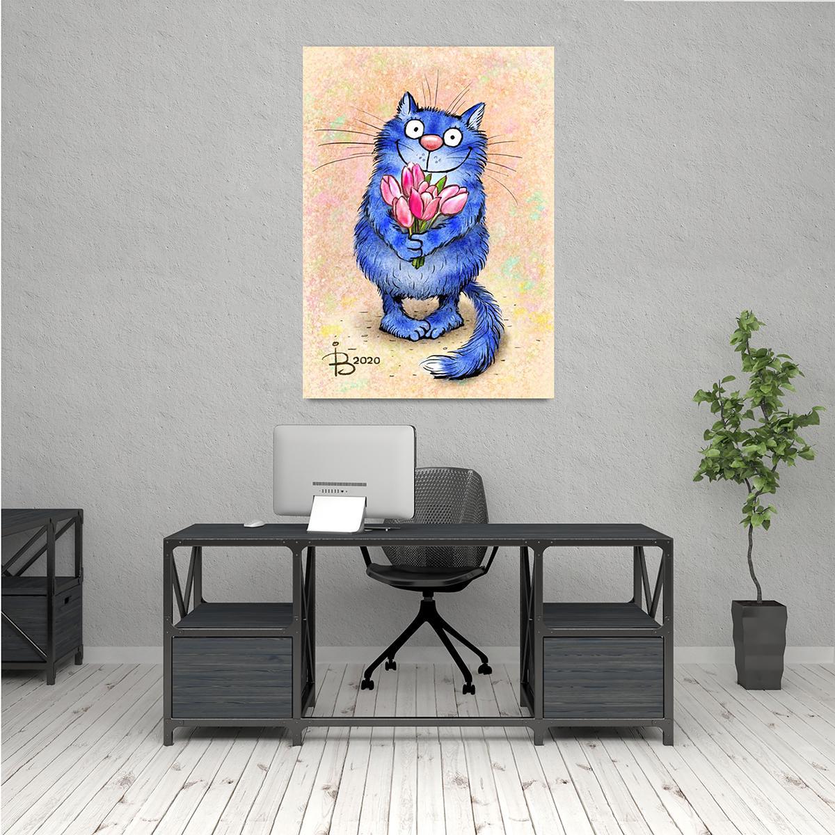 Модульная картина 8 Марта! 1 модуль 50x75 см (_rinaz_20201633003)