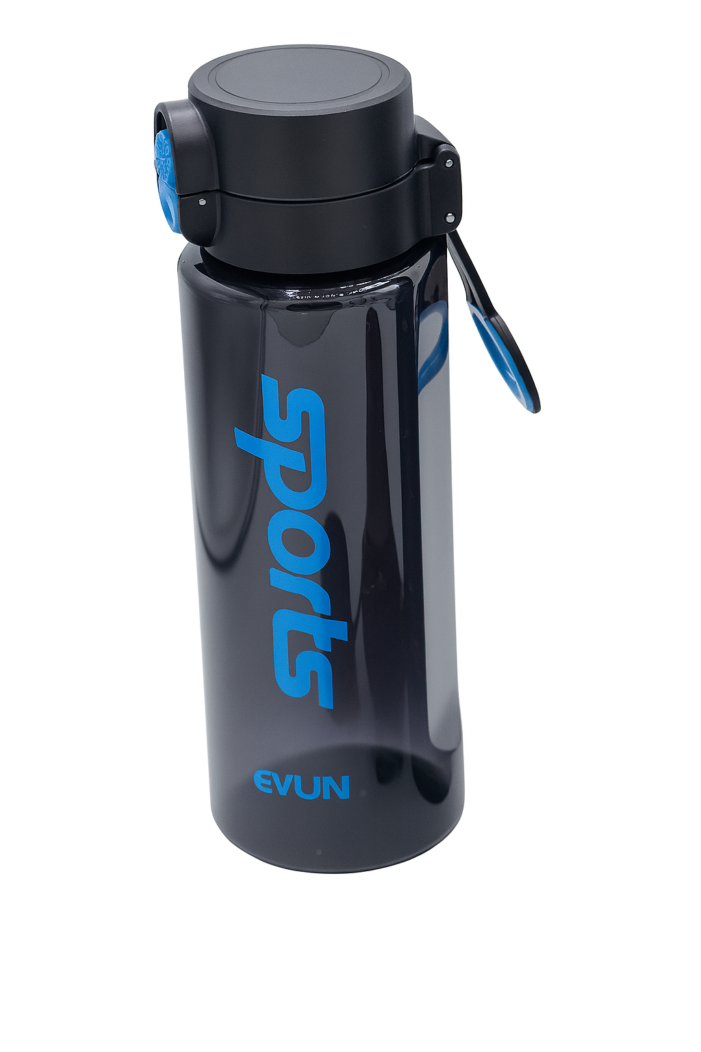 Бутылка EYUN Sports с крышкой-клапаном 780 мл Черный с синим (R29404) Бутылка EYUN Sports с крышкой-клапаном 780 мл Черный с синим (R29404)