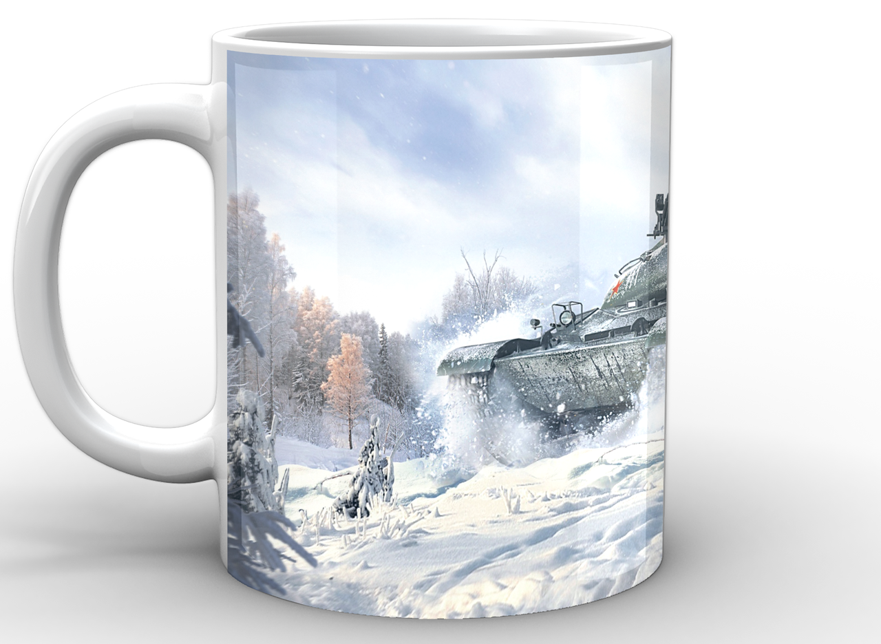 Чашка World of Tanks Мир танков Зима WT.02.013