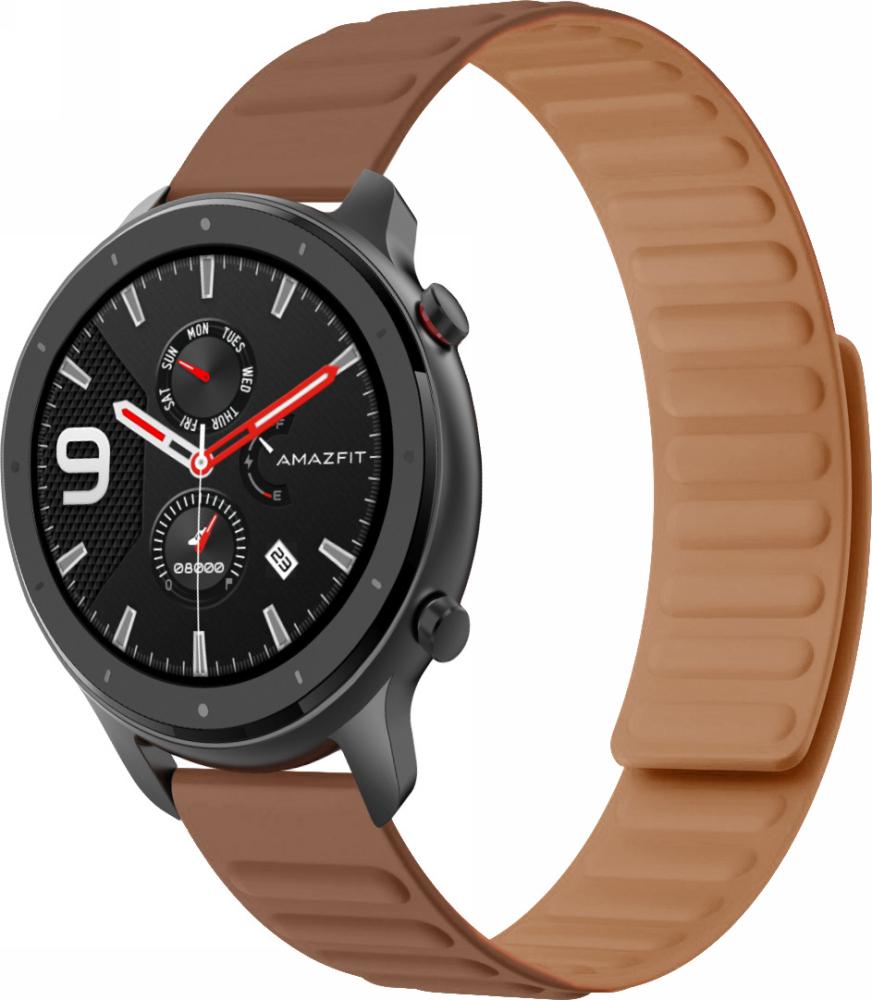 Ремешок Magneter для Amazfit GTR 47 мм Brown (26641-30)