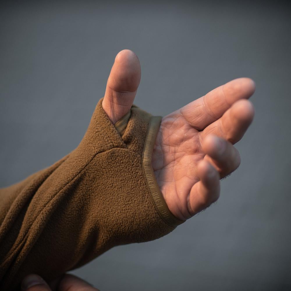 Кофта флісова M-Tac Delta Fleece XL Койот (5912867) - фото 5