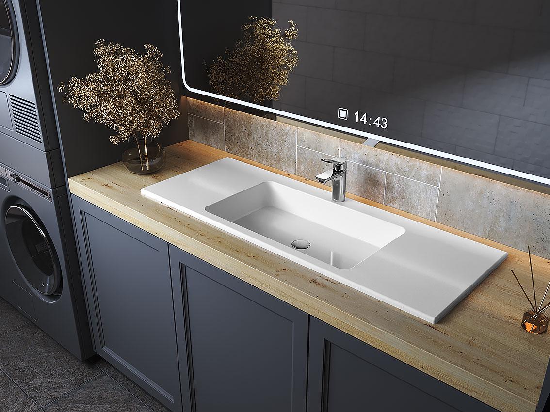 Умывальник накладной Status Red Low 120 (33146592)