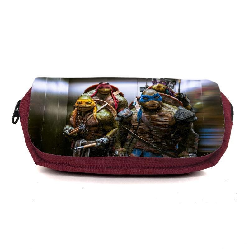 Пенал школьный Ракушки Ниндзя Ninja Turtles TMNT-0019 Бордовый (1529788995) Пенал школьный Ракушки Ниндзя Ninja Turtles TMNT-0019 Бордовый (1529788995)