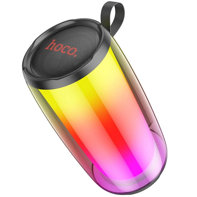 Портативная колонка Hoco HC18 Jumper Bluetooth 5.1 с RGB подсветкой (HC18) Портативная колонка Hoco HC18 Jumper Bluetooth 5.1 с RGB подсветкой (HC18)