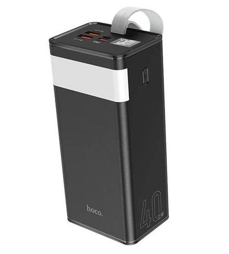 Повербанк Hoco J86 Powermaster 40000 mAh 22,5W 2USB/1Type-C с быстрой зарядкой QC3.0/PD3.0 Black (000382) - фото 4