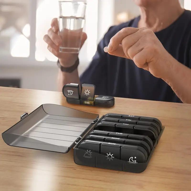 Таблетница на 7 дней утро-день-вечер (2425722651) - фото 5 Таблетница на 7 дней утро-день-вечер (2425722651) - фото 5