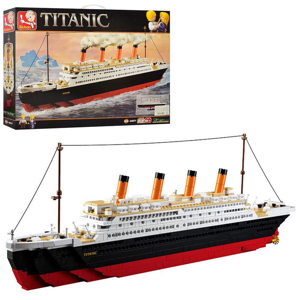 Конструктор Sluban Titanic M38-B0576 651-280 мм фігурки 64x48x9 см 1012 деталей (MTT-200625)