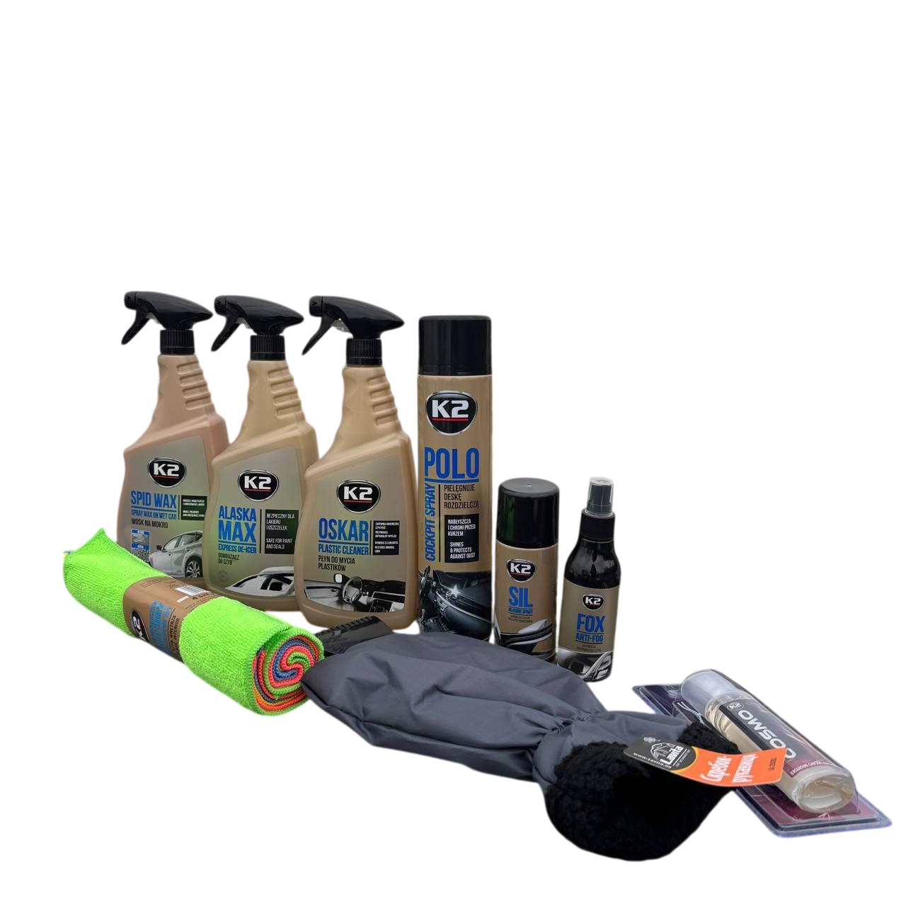 Набор универсальный по уходу за авто 9 пр.