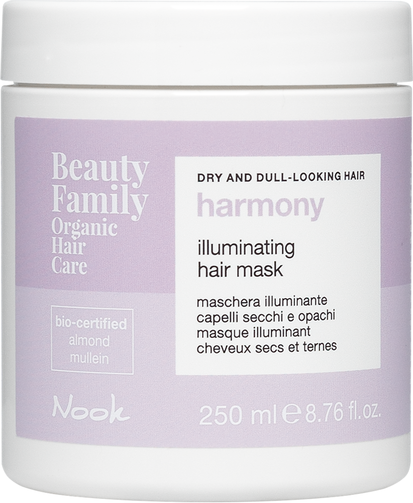 Маска Nook Cosmetics BEAUTY FAMILY HARMONY для блиску сухого та тьмяного волосся 250 мл (12409)