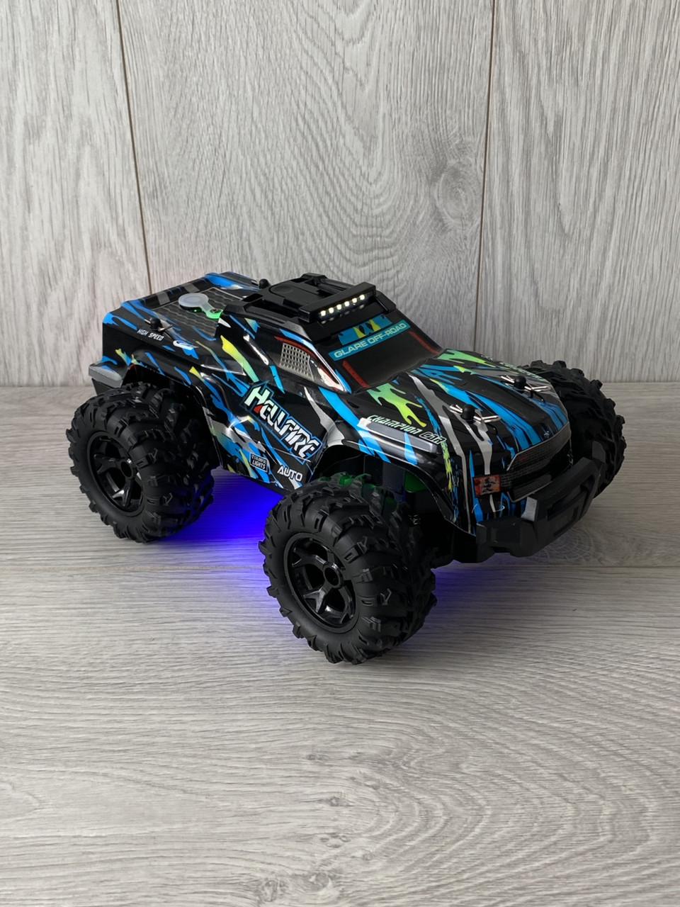 Машинка на радиоуправлении BAZADER 2023 1:18 Off-Road электродвигатель аккумулятор 3,7V - фото 3