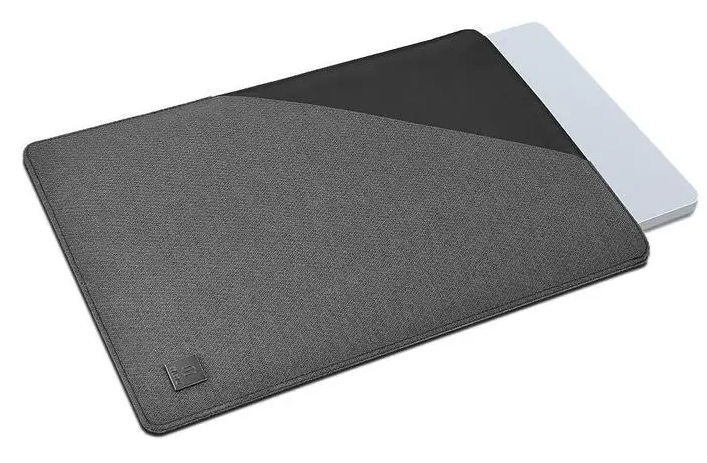 Чехол карман WIWU Blade Sleeve for MacBook 16" Grey - фото 5