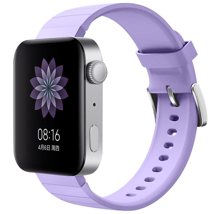 Силиконовый ремешок BeCover для Xiaomi Mi Watch/Garmin Vivoactive 3S/4S/Venu 2С/Canyon CNS/SW71SS/Mobvoi TicWatch C2/Withings Activite Steel/HUAWEI HONOR S1 Light Purple (704515)