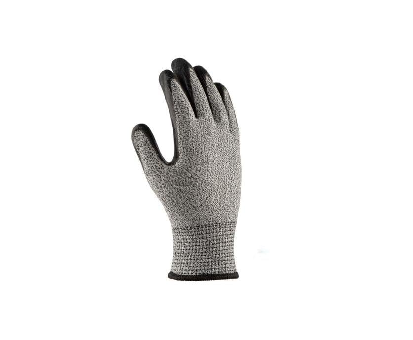 Рукавички антипоріз Doloni 34015 трикотажні з латексним покриттям 1 пара Сірий (000013671)
