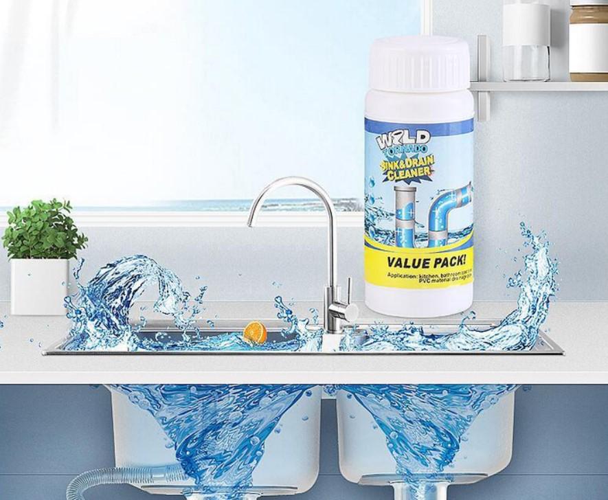 Комплект очистных средств Wild Tornado Sink & Drain Cleaner 3 шт. (2104618738) - фото 11 Комплект очистных средств Wild Tornado Sink & Drain Cleaner 3 шт. (2104618738) - фото 11