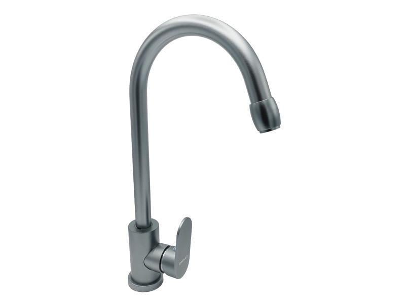 Смеситель для кухонной мойки Millz из алюминия с специальным покрытием Cеребро (ТР-00026677)