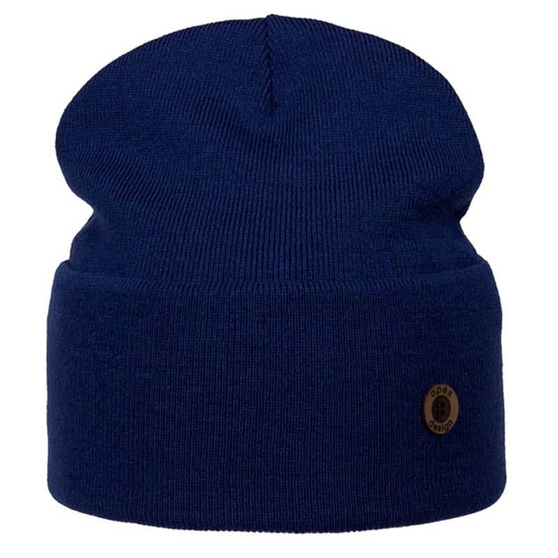 Шапка молодежная лопата гладкой вязки Apex Кант One Size Джинс (69357) - фото 1 Шапка молодежная лопата гладкой вязки Apex Кант One Size Джинс (69357) - фото 1