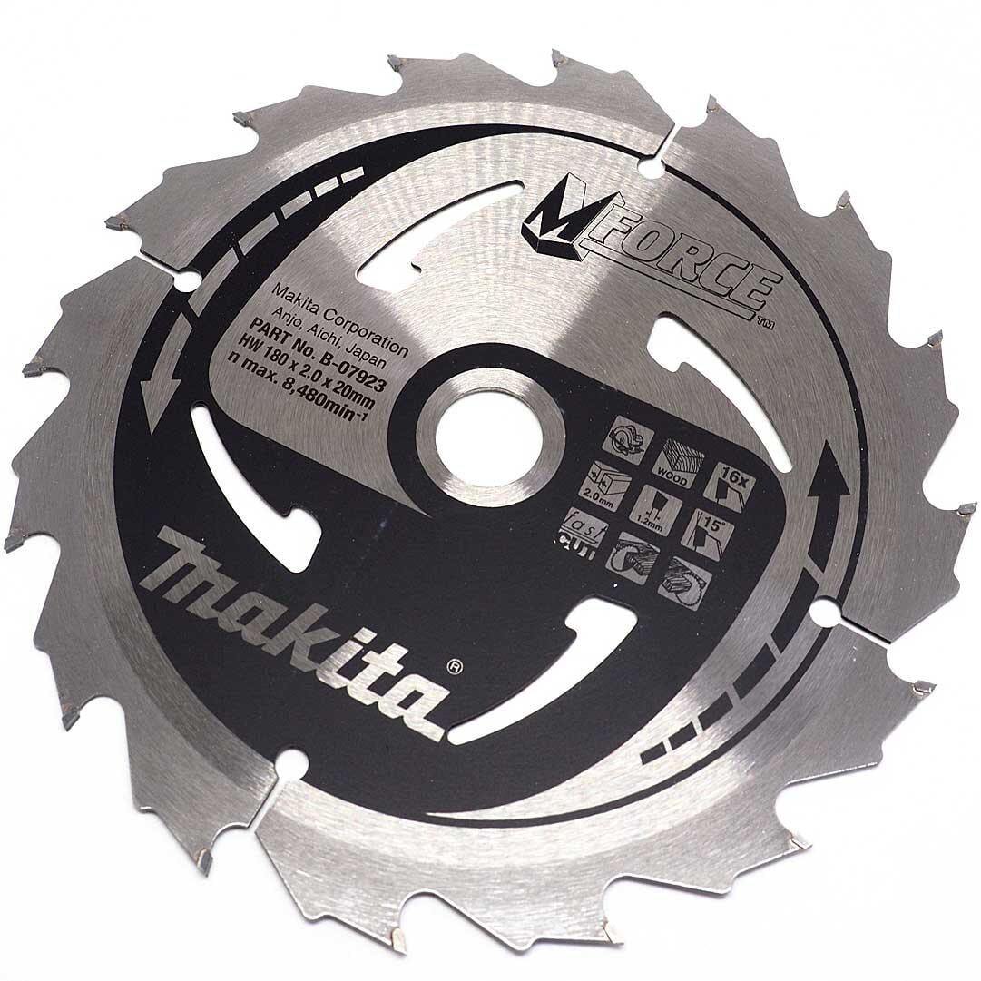 Диск пильный по дереву Makita M-Force 180х20 мм 16T