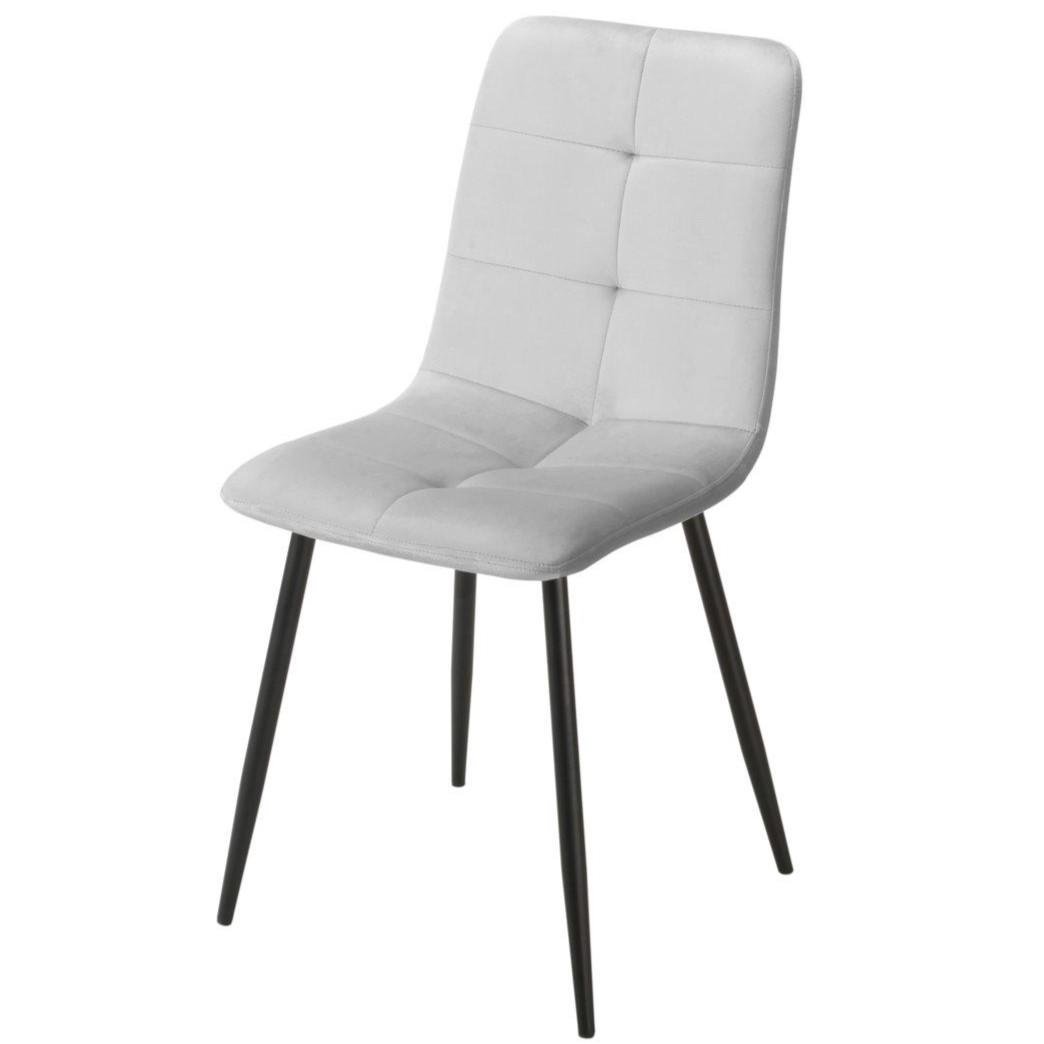 Стул кухонный Intarsio Neo Черный/Светло-серый