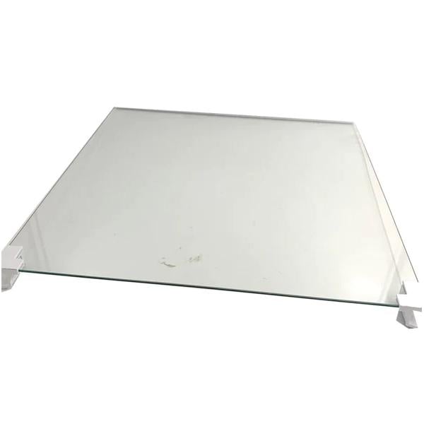 Полка над ящиком для овощей в холодильник Bosch 11047378 440x435 мм стеклянная с обрамлением