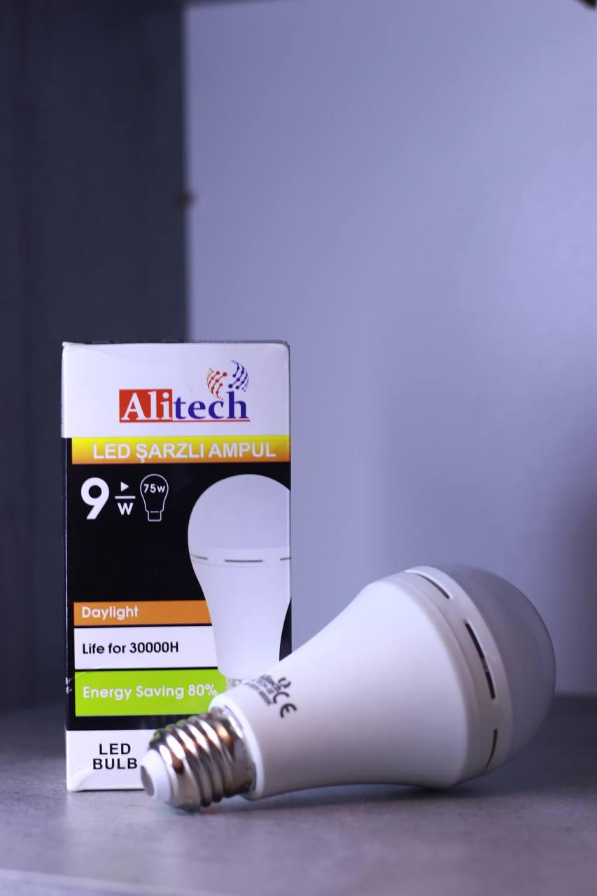 Лампочка світлодіодна Alitech 9 W Е27 220 V для аварійного відключення - фото 1