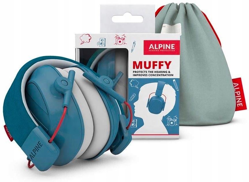 Навушники дитячі Alpine Hearing Protection Muffy Kids шумозахисні Синій - фото 2