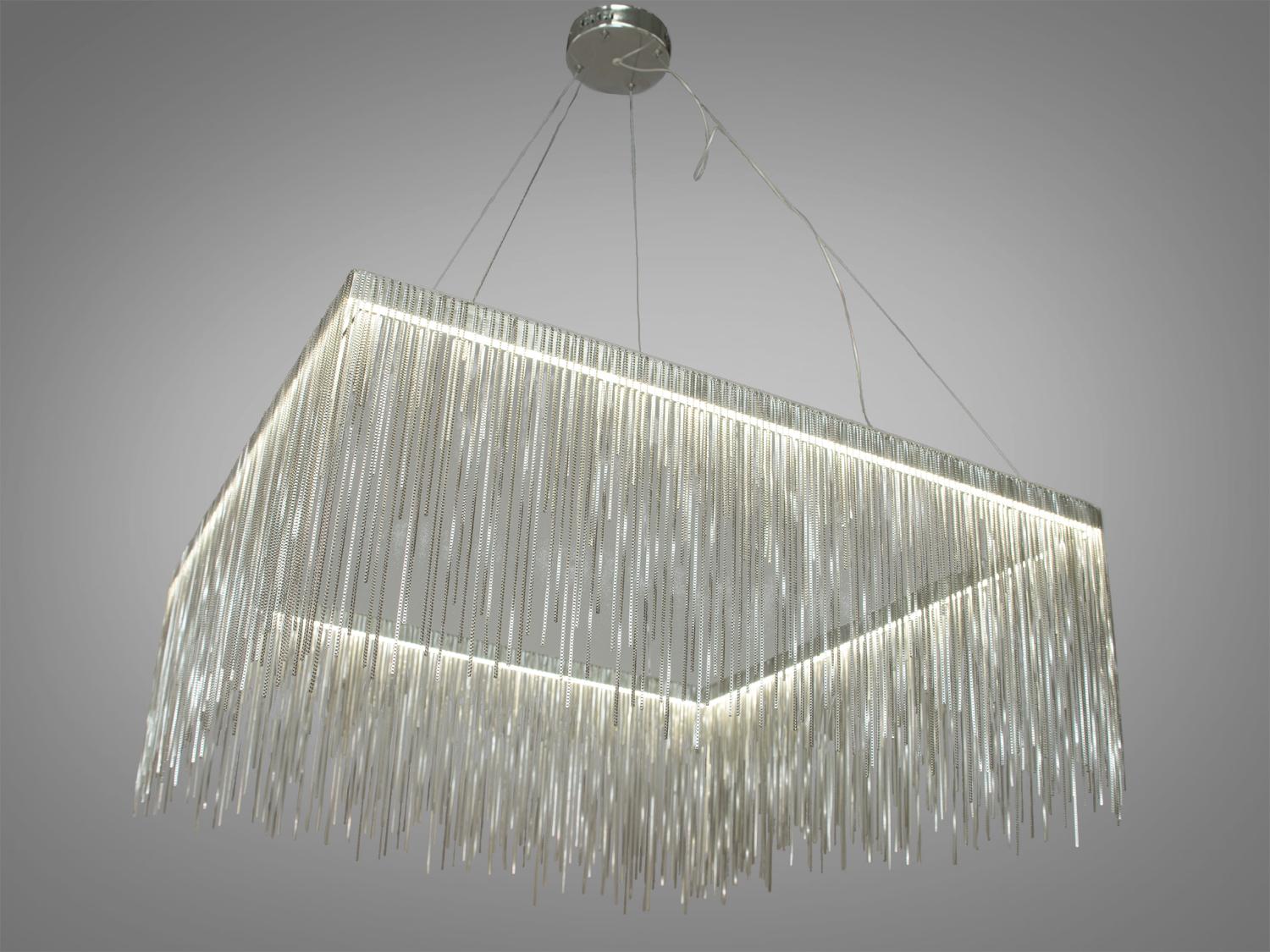 Люстра светодиодная 48 Вт Хром (LSD-800F-HR) - фото 2