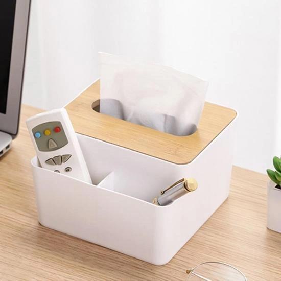 Диспенсер для серветок прямокутний 14412 9.5х16 см білий (4819601)