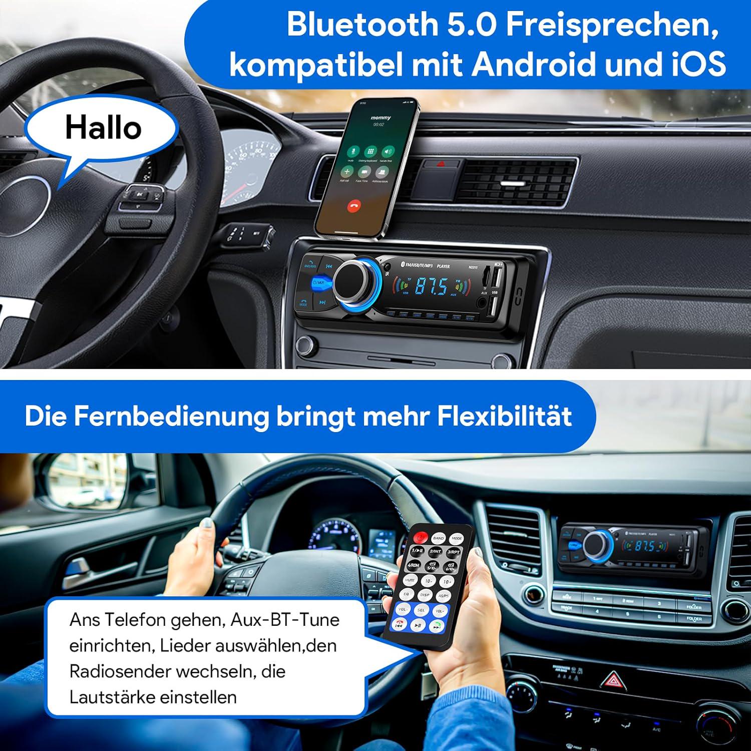 Автомагнитола 1DIN CENXINY Bluetooth FM MP3 2xUSB SD AUX - фото 7