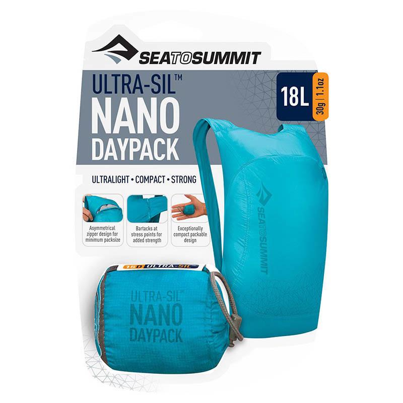 Городской рюкзак Sea To Summit Ultra Sil Nano Daypack 18 л Teal (STS A15DPTL) - фото 6