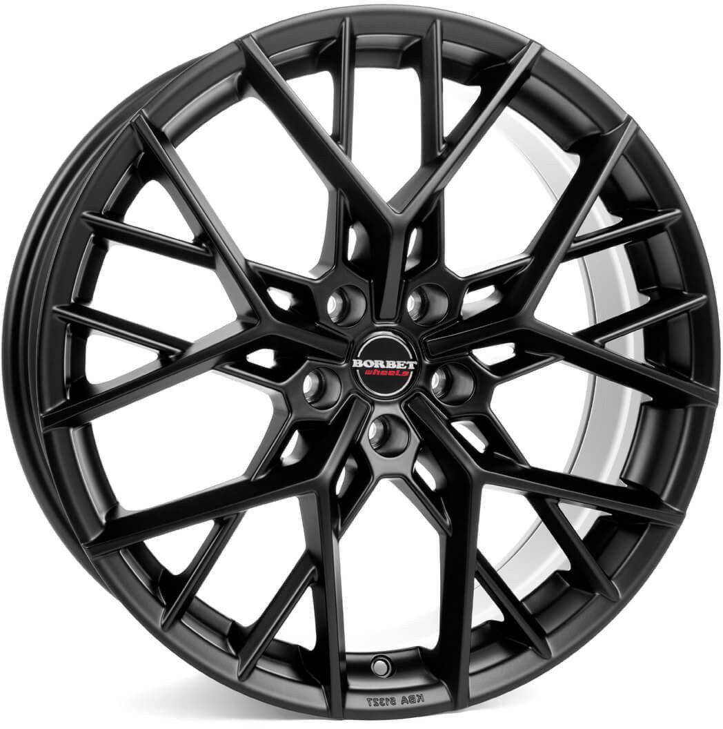 Диски литые Borbet BY 8x19 5x114,3 ET40 DIA72,5 Matt Black (1002248024)