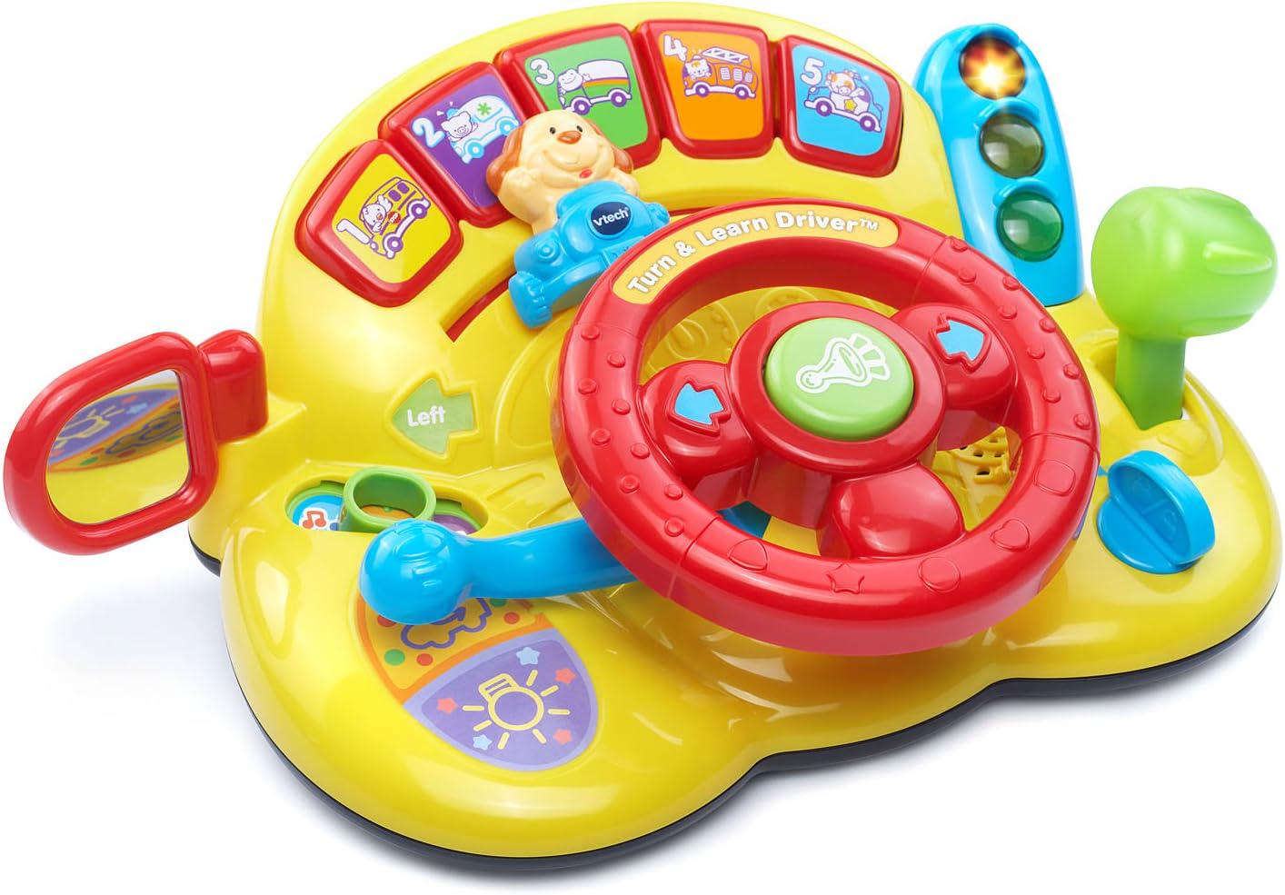 Руль музыкальный интерактивный VTech Turn and Learn Driver! (80-166601)