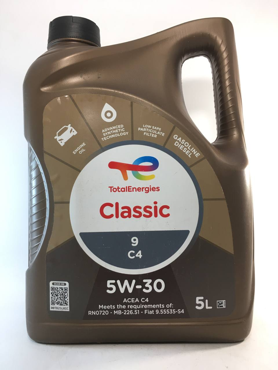 Моторное масло Total Classic 9 C4 5W-30 5 л (214131)
