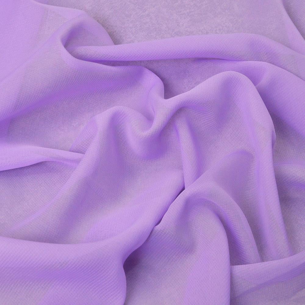 Ткань шифон Мульти Сиреневый (16311)