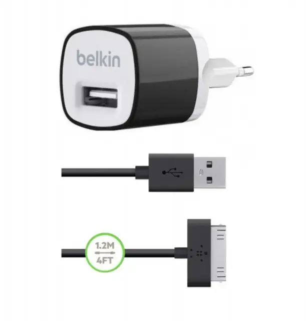 Зарядное устройство сетевое Belkin для iPhone 3 для зарядки Apple iPhone 3G/3GS и совместимых устройств