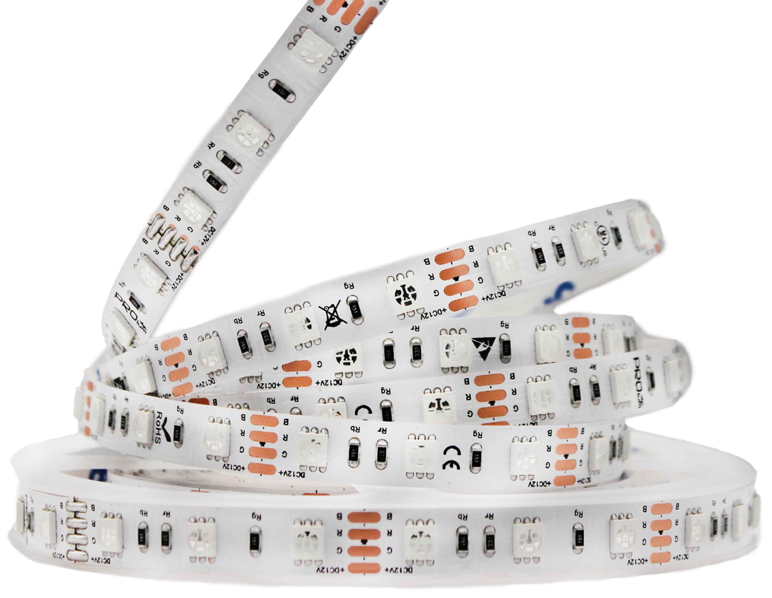 Светодиодная лента Prolum 5050/60 IP20 Series-SG RGB 12V Разноцветный (28522794)