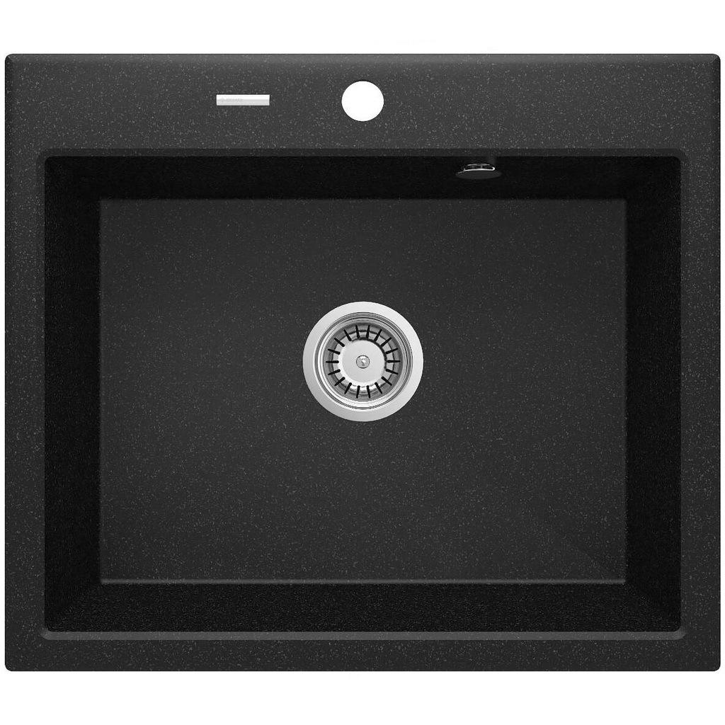 Мойка кухонная гранитная Deante ZQN_2103 600x520 мм Графитовый (205346)