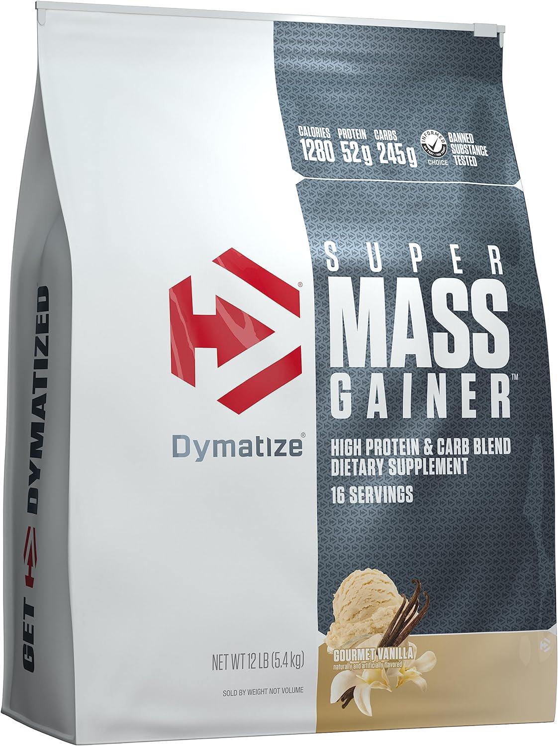 Гейнер Dymatize Super Mass Gainer Gourmet Vanilla 5,4 кг