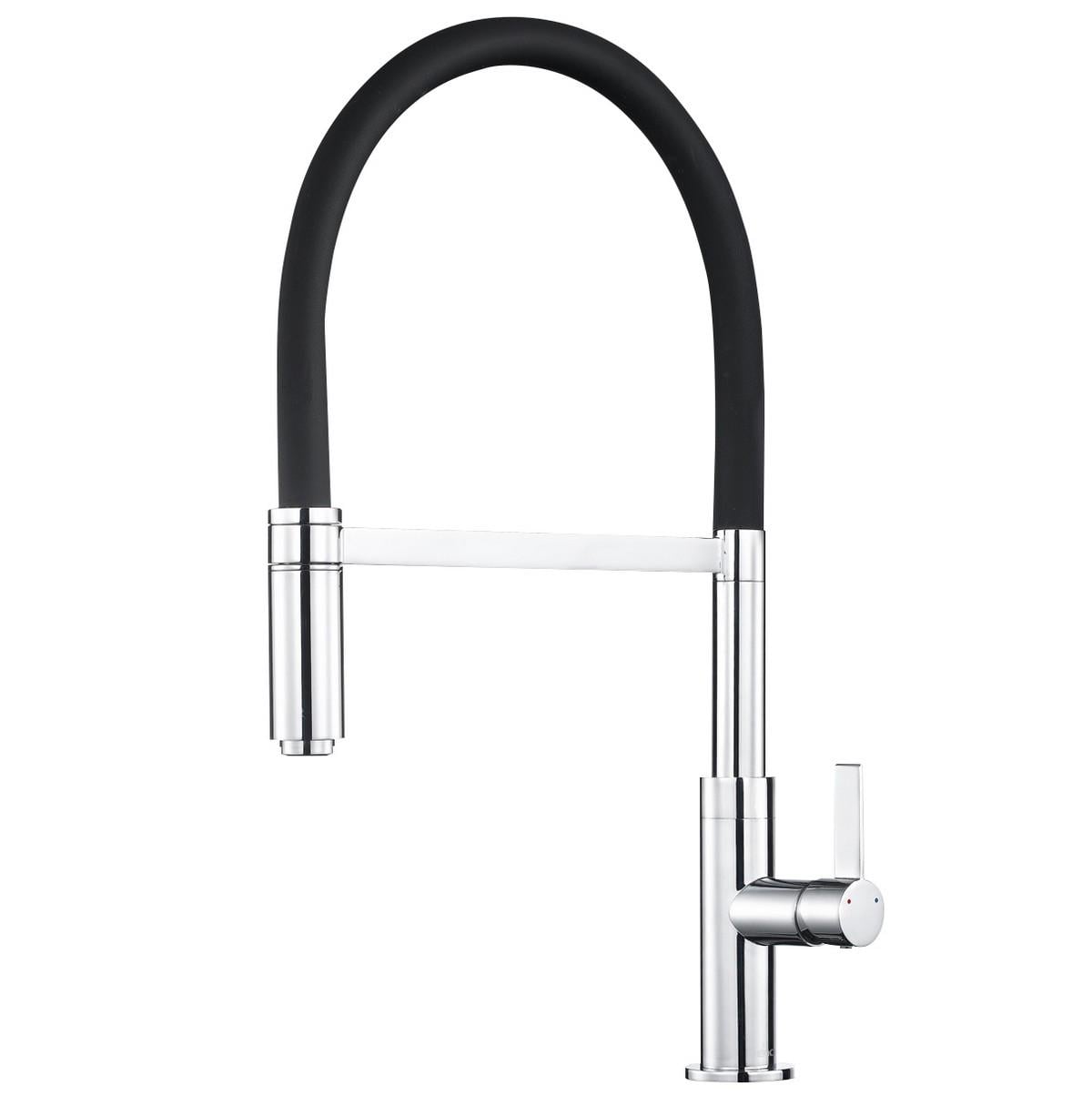 Смеситель кухонный Aquasanita Colos 2003 001 Хром/черный (21269) Смеситель кухонный Aquasanita Colos 2003 001 Хром/черный (21269)